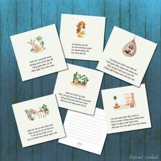 [Winlinh] Postcard NIỆM LÀNH (6 tấm)