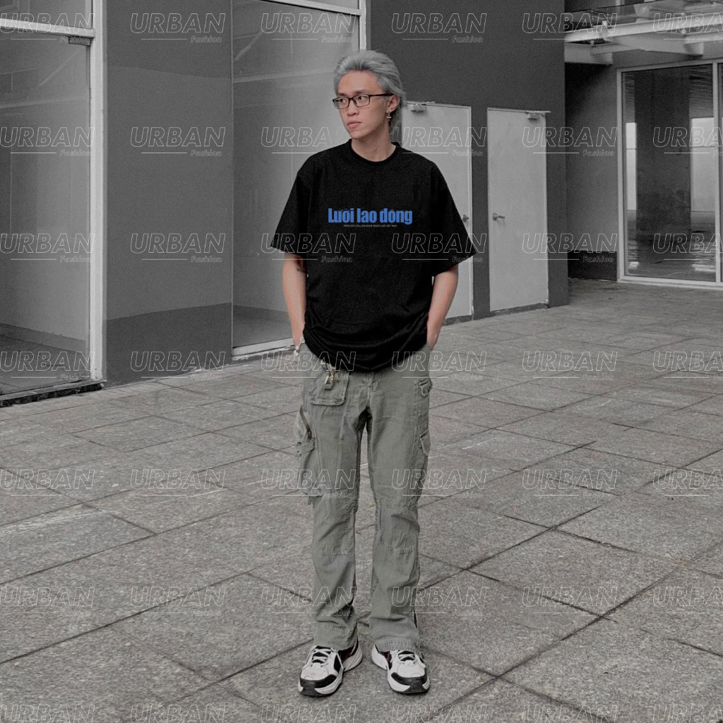 Áo thun LƯỜI LAO ĐỘNG tấu hài, unisex nam nữ cotton 4 chiều phong cách trẻ trung, năng động