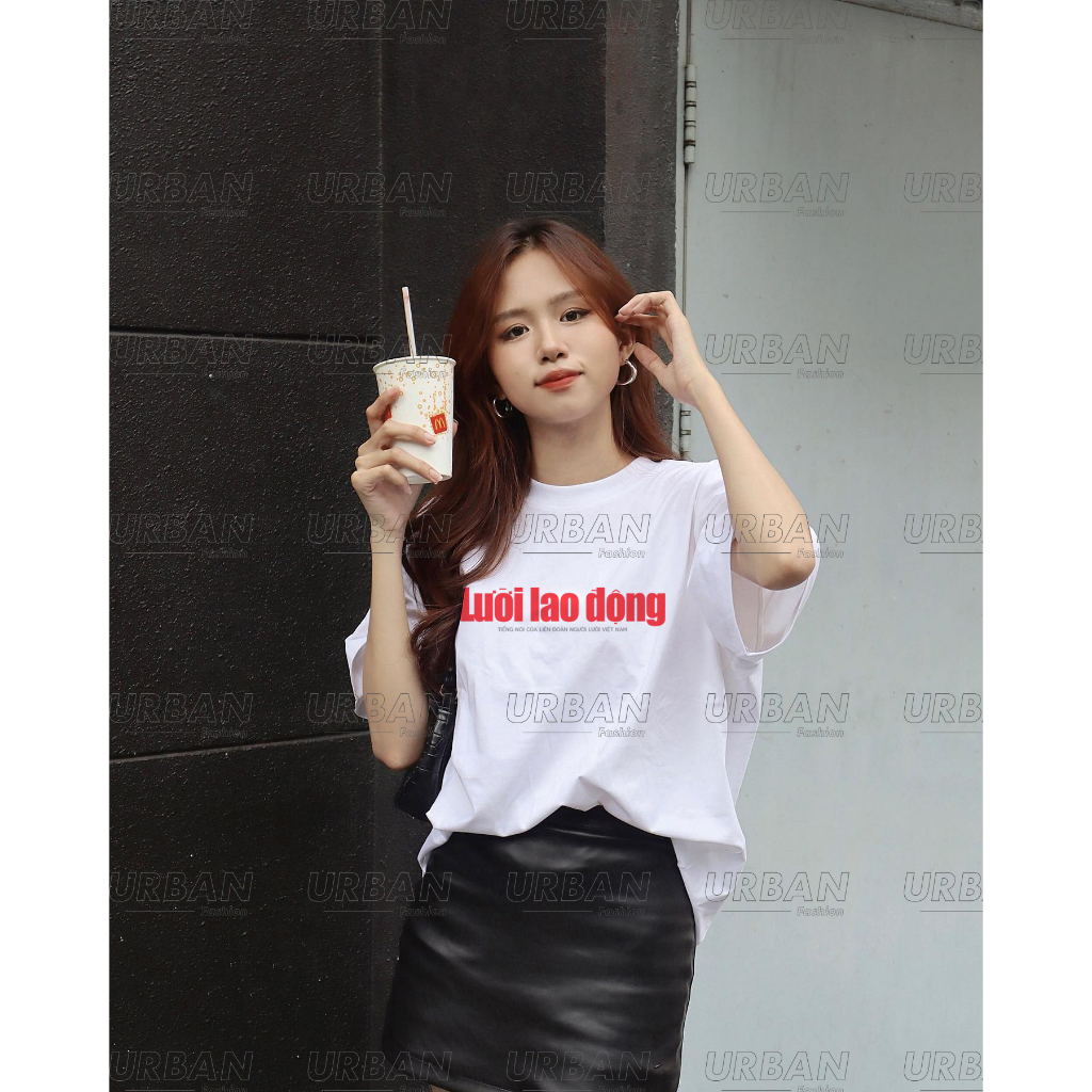 Áo thun LƯỜI LAO ĐỘNG tấu hài, unisex nam nữ cotton 4 chiều phong cách trẻ trung, năng động