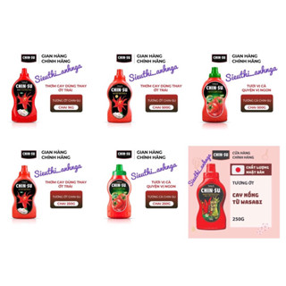 Chai Tương Ớt/Tương Cà Chinsu 250g - 1kg