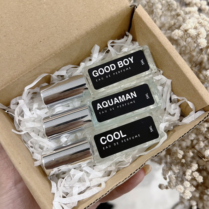 Combo 3c tinh dầu nước hoa cho Nam & Nữ lưu hương 8-12h trên quần áo