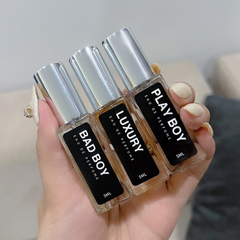 Combo 3c tinh dầu nước hoa cho Nam & Nữ lưu hương 8-12h trên quần áo