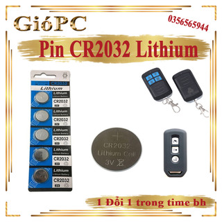 Pin cr2032, pin cmos vỉ 5 viên pin cmos lithium cr 2032