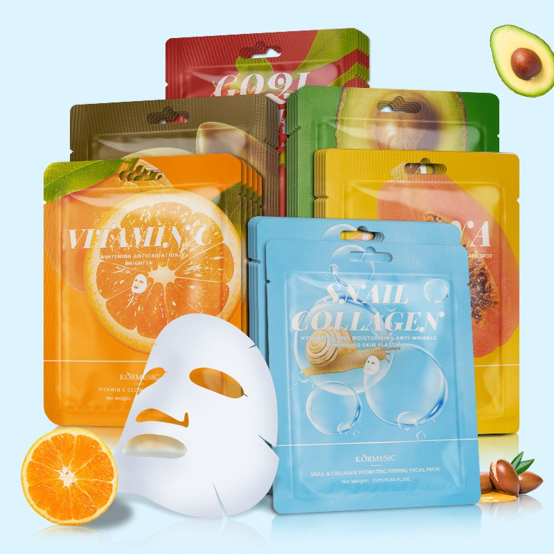 Mặt Nạ Bioaqua Tảo Biển Sản Sinh Collagen Phục Hồi Da