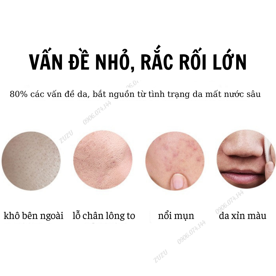 Mặt nạ giấy dưỡng trắng da mụn cấp ẩm thải độc nội địa trung HA Images