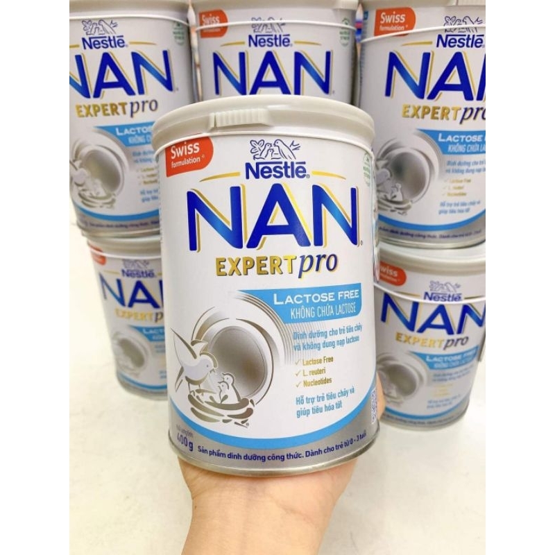 SỮA NAN EXPERT PRO LACTOSE FREE DÀNH CHO BÉ BỊ TIÊU CHẢY