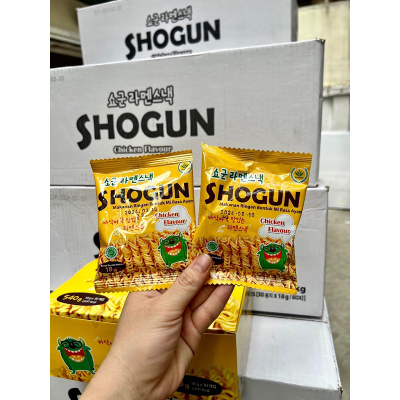 Thùng 30 gói mì tôm trẻ em Shogun/ Kaaro Hàn Quốc