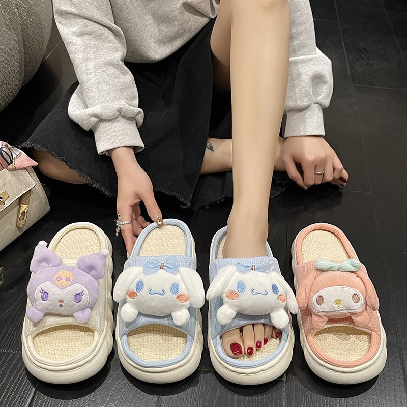 Dép lông con sóc siêu cute xả khokho85k-85k sập giá