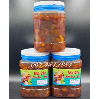 Combo 3 hủ me hạt dẻo rim đác mít - Hủ 1kg