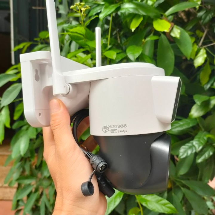Camera ngoài trời yoosee Ptz 2 mắt 6.0Mpx siêu nét, góc rộng, đàm thoại 2 chiều, ban đêm có màu