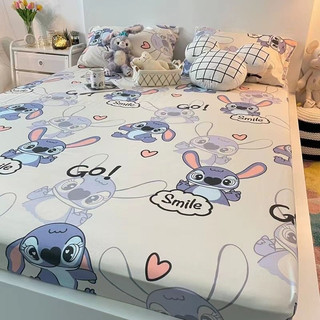 Bộ chăn ga gối Cotton poly nhập khẩu kèm 2 vỏ gối