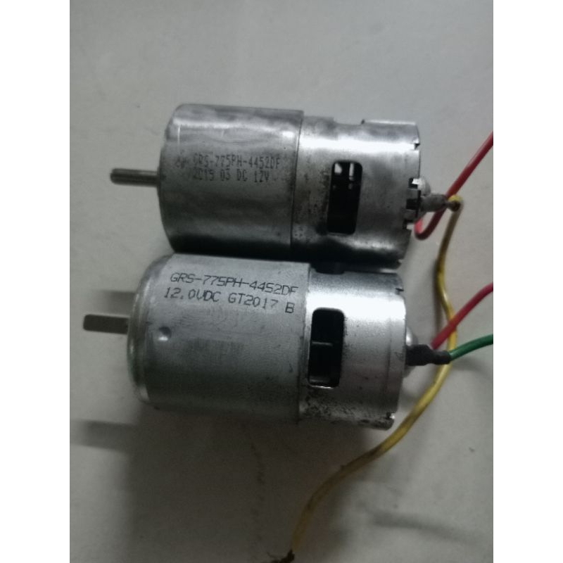 Mô tơ 775 chạy 12v hàng tháo máy.