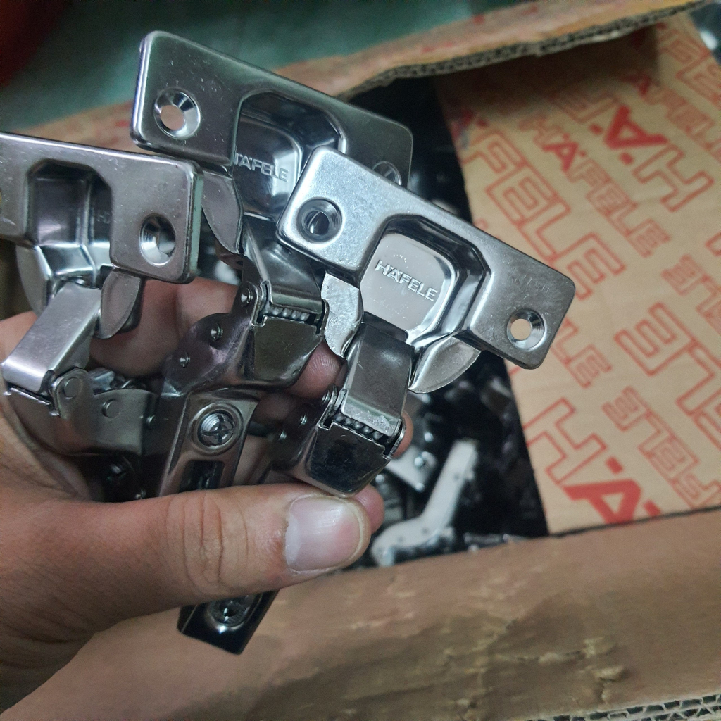 Bản Lề Giảm Chấn Cao Cấp Hafele INOX Không Gỉ 304, Bản Lề Tủ Bếp Cửa Tủ - Bảo Hành Vĩnh Viễn