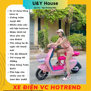 Xe điện vc ❎ 💥 xe điện hotgirl vc mẫu mới 2023 tặng decor dán tên