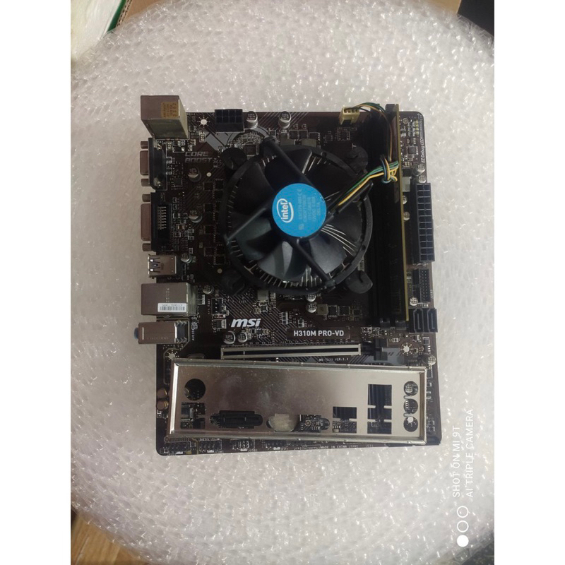 Combo Main H310 + i3 9100f + Ram 8gb