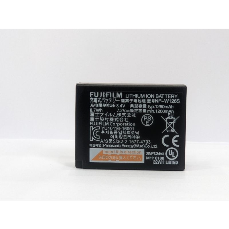 BH 6 tháng - Pin sạc Fujifilm W126S cho FinePix X-A5, X-H1, X-A10, X100F, X-T10, X-T20, X-Pro1, X-Pro2, 30EXR, HS33EXR..