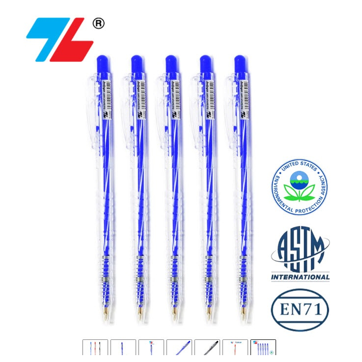 Bút bi Thiên Long TL-089 mực xanh đỏ đen