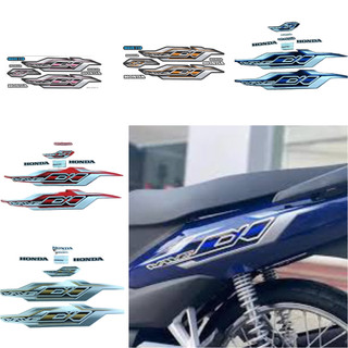 Tem rời mẫu zin wavea đời 2023 dán xe wave anlpha các đời 50-100-110cc tem 3 lớp chống nước 100% bảo hành trọn đời