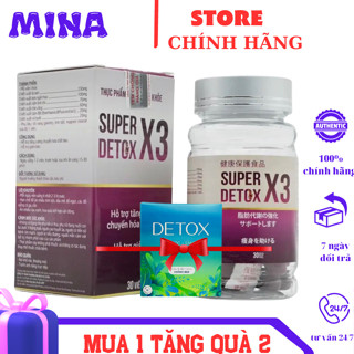 Siêu Giảm Cân X3 Super Detox Ngân 98 giảm cân cấp tốc nhanh hiệu quả chính hãng