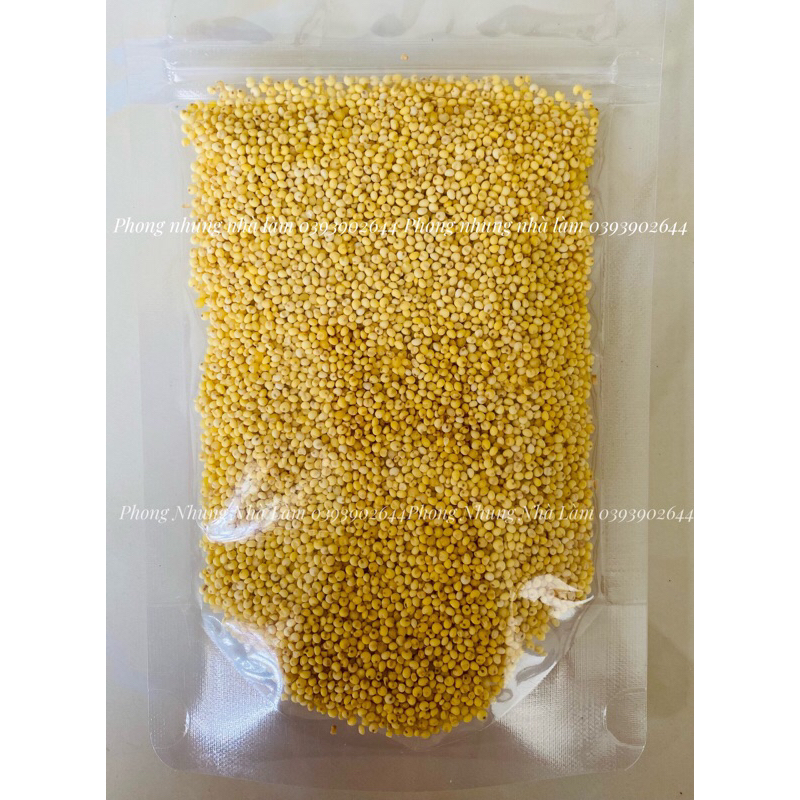 100g Hạt Kê Nếp đã tách vỏ nấu cháo cho bé