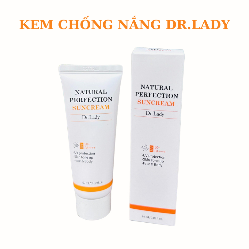Kem chống nắng Dr Lady Natural PERFECTION Suncream 60ml
