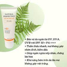 Kem chống nắng Dr Lady Natural PERFECTION Suncream 60ml