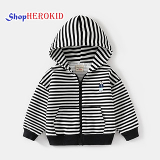 Áo khoác nỉ có mũ cho bé trai
