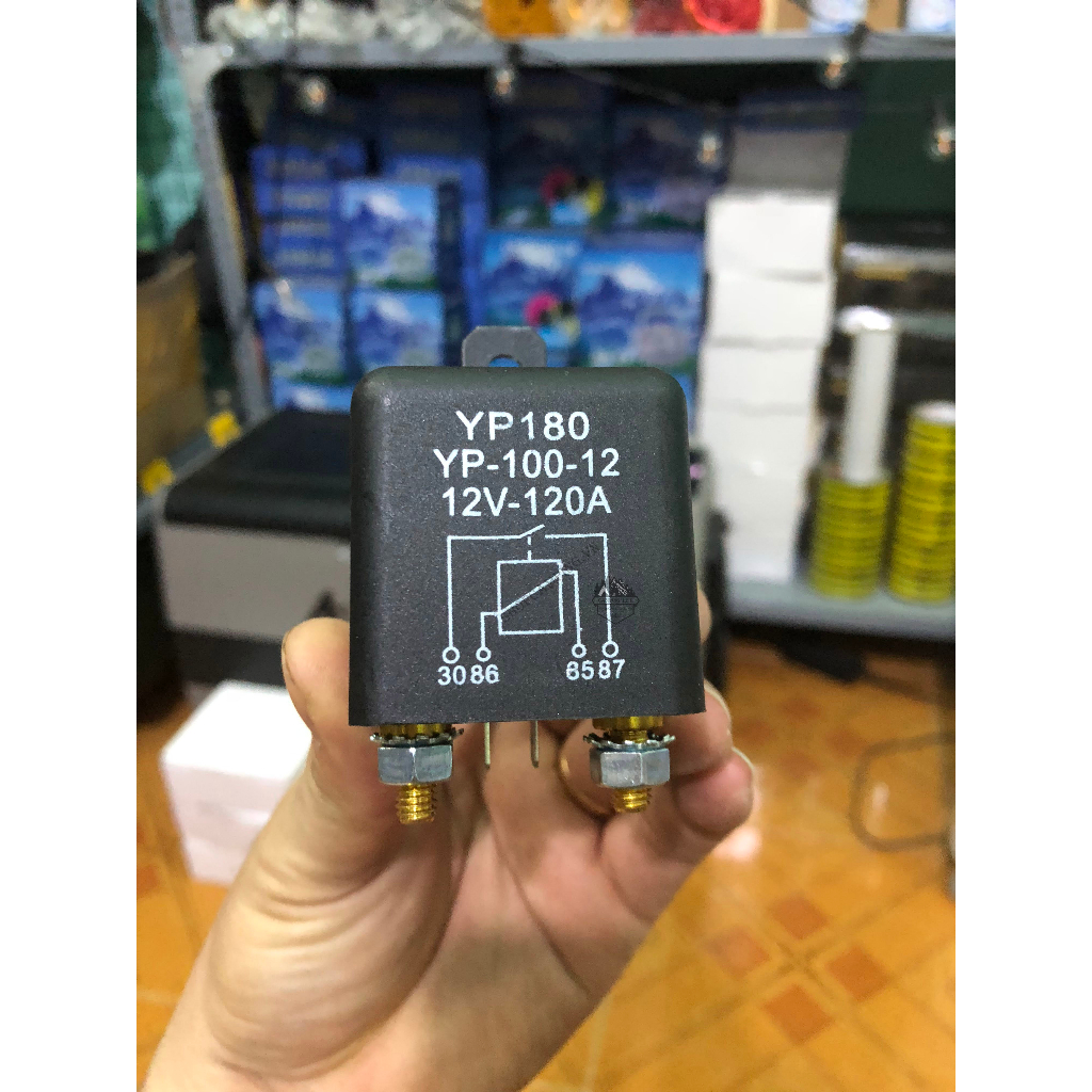 Relay,rờ le,rơ le 12v 24v 100A-120A-200A - Camping VietNam