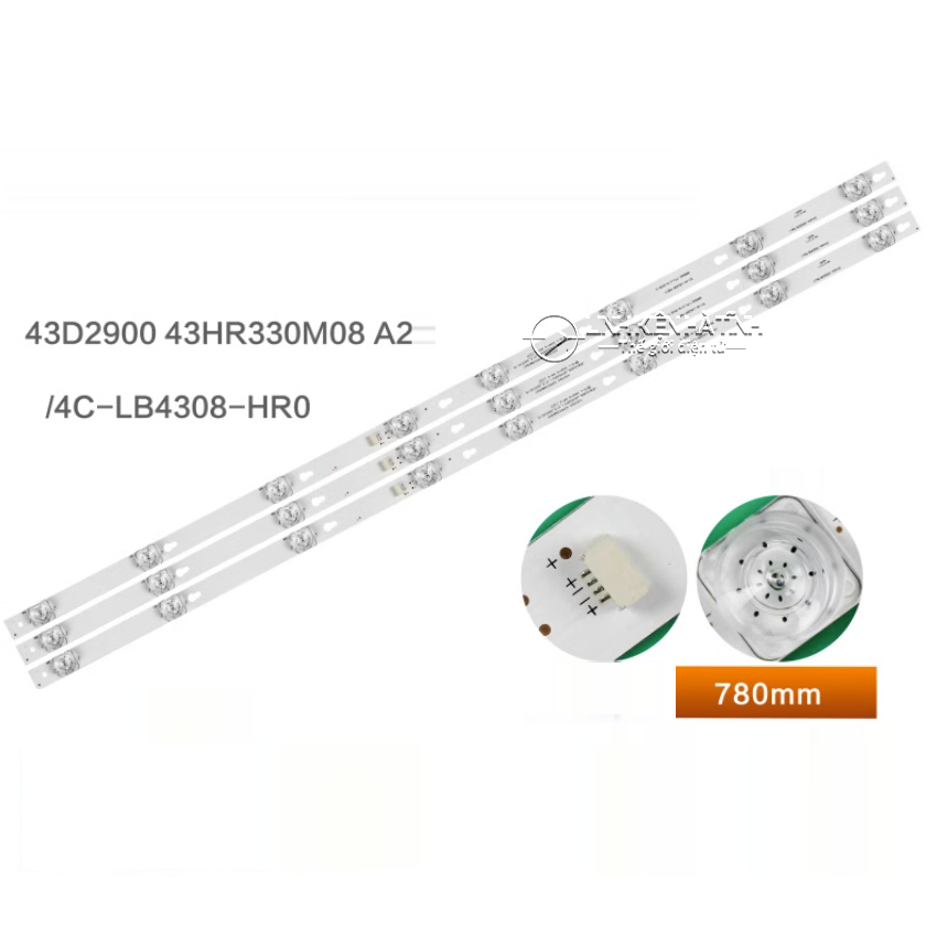 LKTT BỘ LED TIVI TCL 43D2900 43S62 43P62 43S6000 43S6100 43S4900 43D8600 43A730U L43F1B 43P2 43HR330