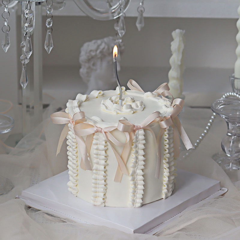 – Ruybang lụa trơn 1cm - 100m - Trang trí bánh sinh nhật bánh kem