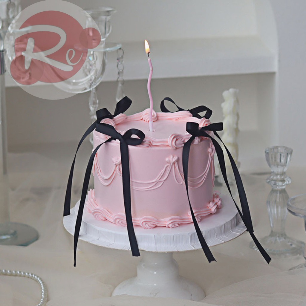 – Ruybang lụa trơn 1cm - 100m - Trang trí bánh sinh nhật bánh kem