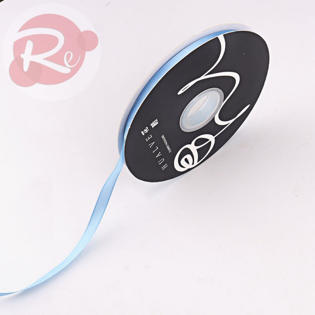 – Ruybang lụa trơn 1cm - 100m - Trang trí bánh sinh nhật bánh kem