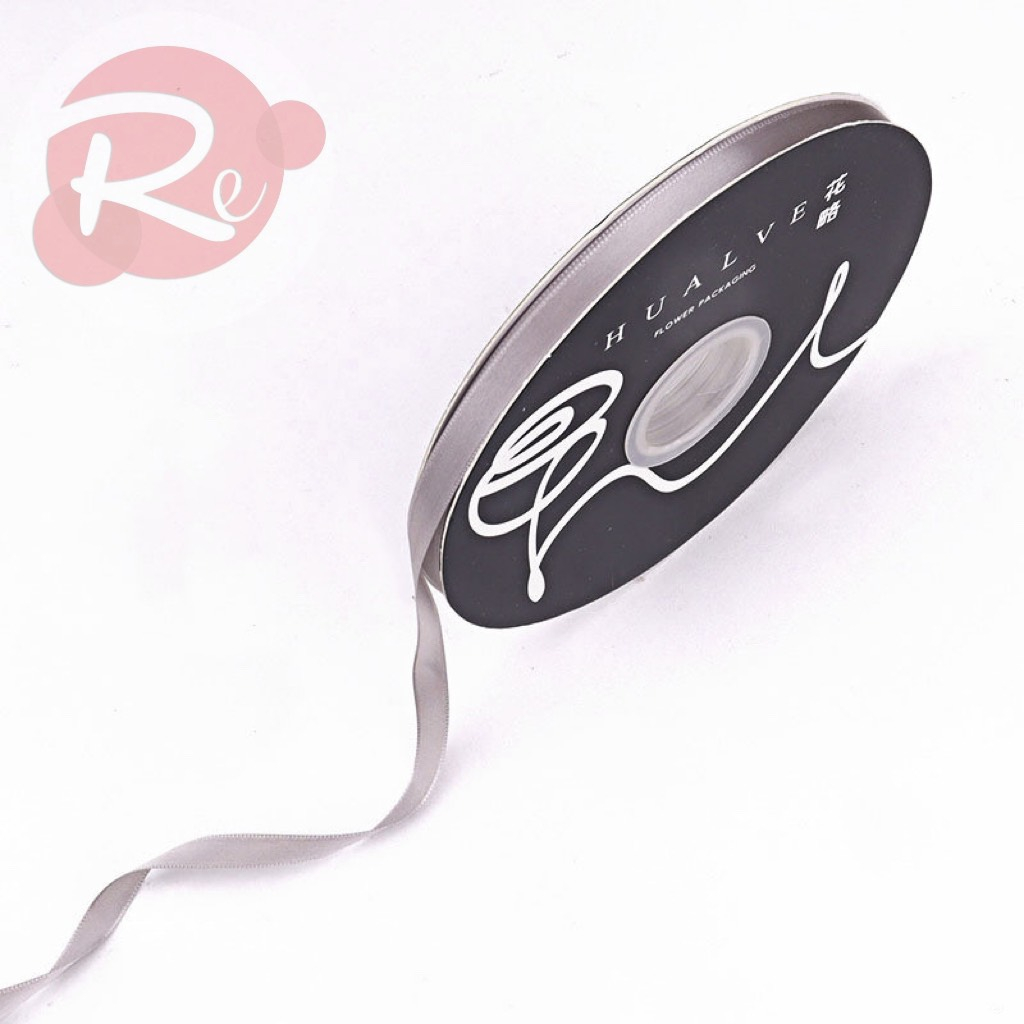 – Ruybang lụa trơn 1cm - 100m - Trang trí bánh sinh nhật bánh kem