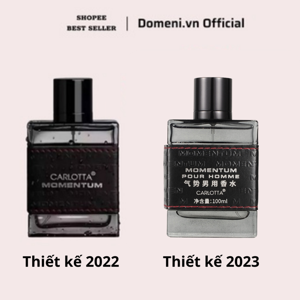 Nước Hoa Nam Thơm Lâu Carlotta Momentum Cologne 100ml Mùi Thơm Nam Tính