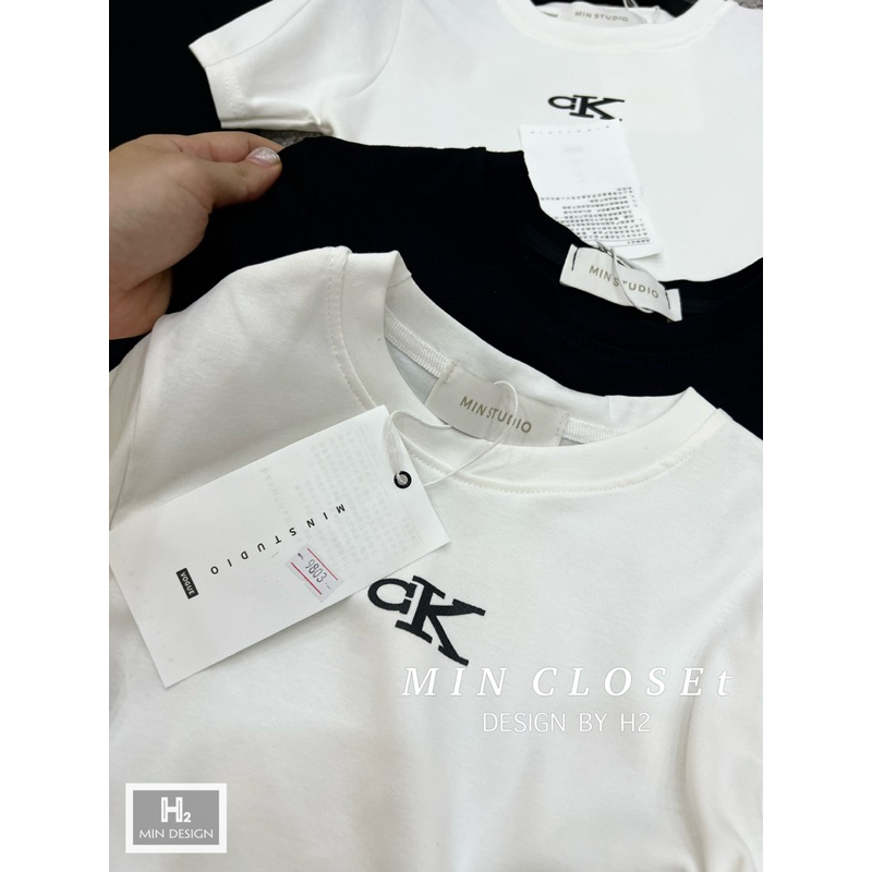 Áo Thun CK Tay Ngắn Ôm Body