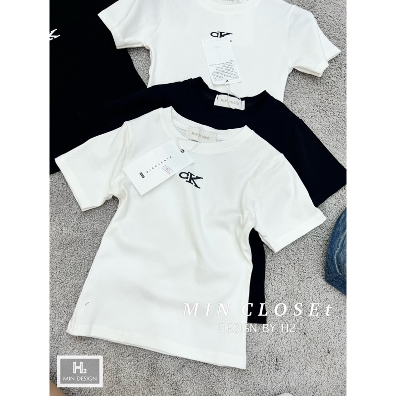 Áo Thun CK Tay Ngắn Ôm Body