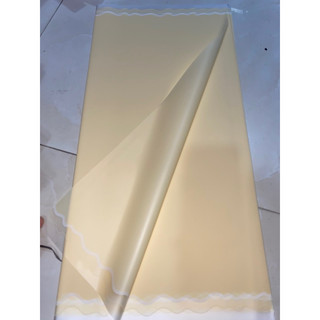 Giấy bóng mờ viềng sóng trắng
