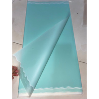 Giấy bóng mờ viềng sóng trắng