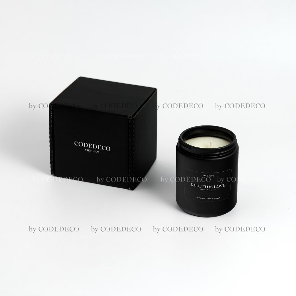 Nến thơm hương nước hoa CODEDECO Kill This Love 105g - 205g