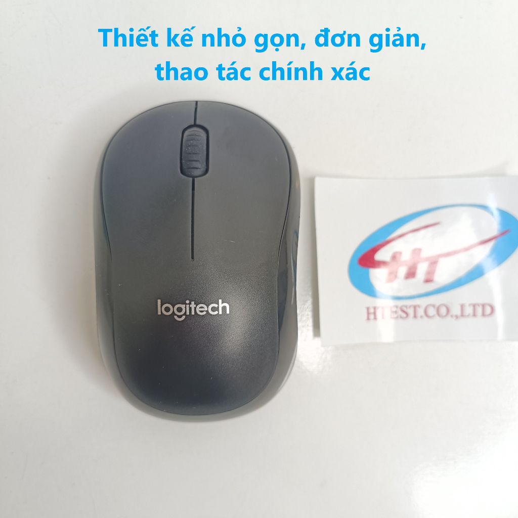 Chuột không dây Logitech Silent M220 không tiếng ồn - Hàng chính hãng