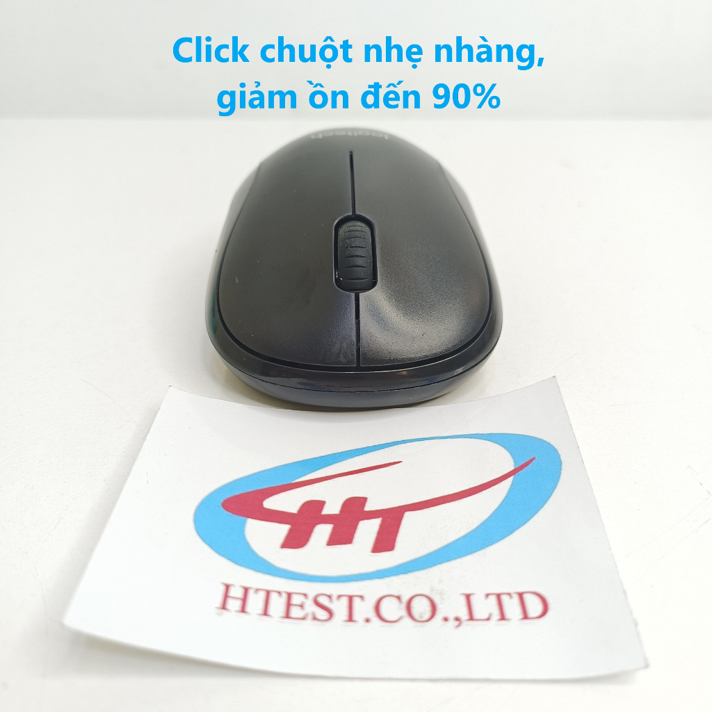 Chuột không dây Logitech Silent M220 không tiếng ồn - Hàng chính hãng