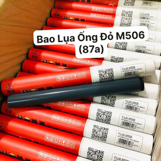Bao lụa lanseng hộp cứng cao cấp cho máy hp m501 m506 87a 89a kèm mỡ lụa xịn