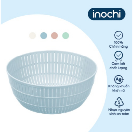 Bộ thau rổ đa năng inochi 23cm
