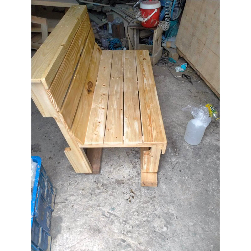 Ghế gỗ pallet dài