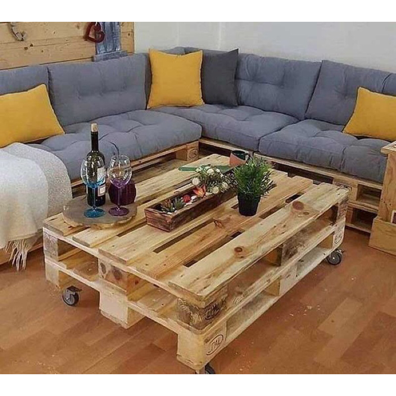 Ghế gỗ pallet dài