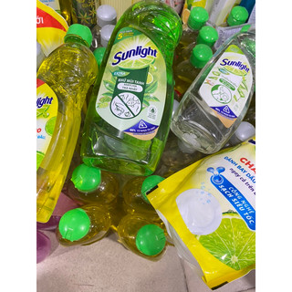 Nước rửa chén Sunlight đủ loại 400ml 750ml hàng cty