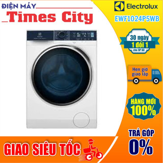 Máy giặt electrolux ewf1024p5wb inverter 10 kg mới 2021