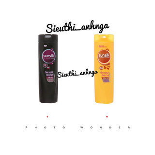 Dầu Gội Chai Sunsilk Mềm Mượt Diệu Kỳ 320g Chai Vàng / Chai Đen