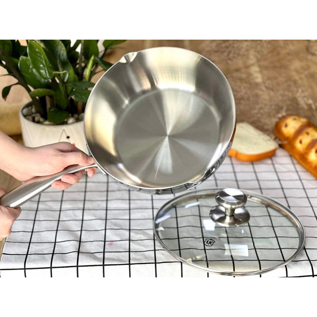 CHẢO LUNKAI SÂU LÒNG LẠI CÒN KÈM VUNG VỪA LÀM CHẢO VỪA LÀM NỒI