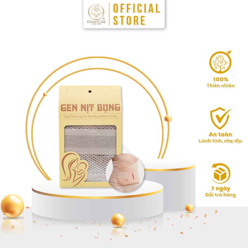 Gen định hình vòng 2 sau sinh Home Care từ cotton co dãn 4 chiều
